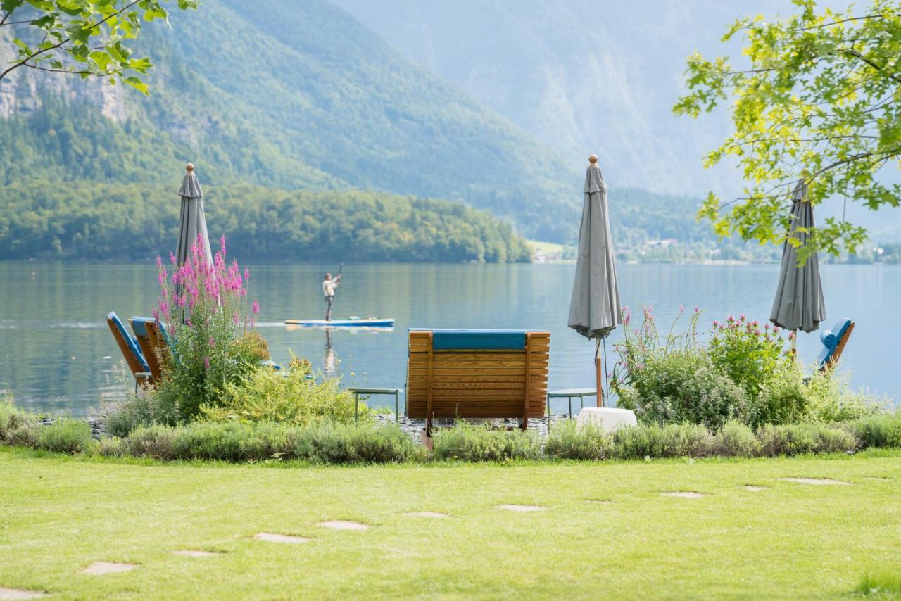 Glueck Am See - Apartment Mit Seezugang Hallstatt Exteriör bild