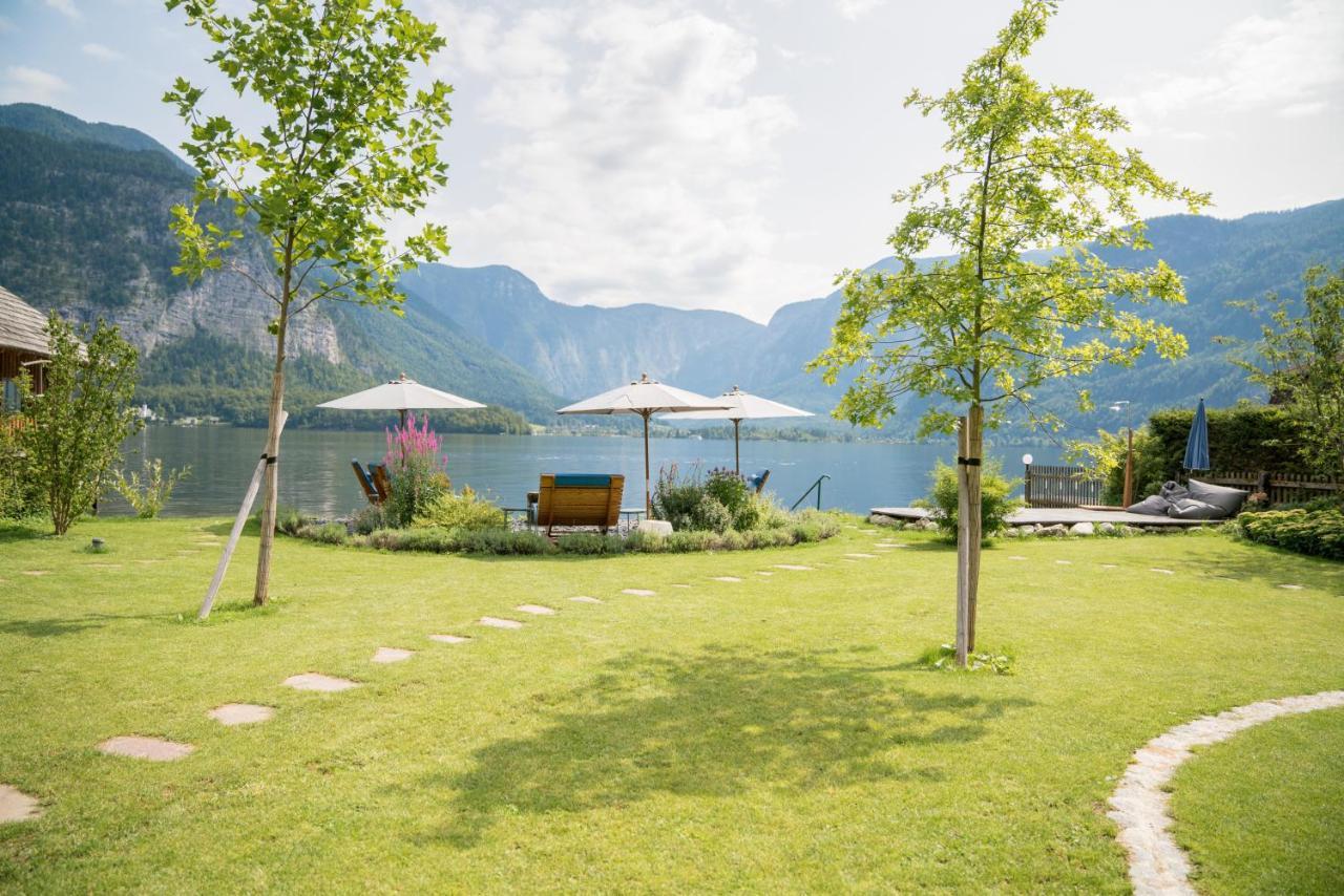 Glueck Am See - Apartment Mit Seezugang Hallstatt Exteriör bild