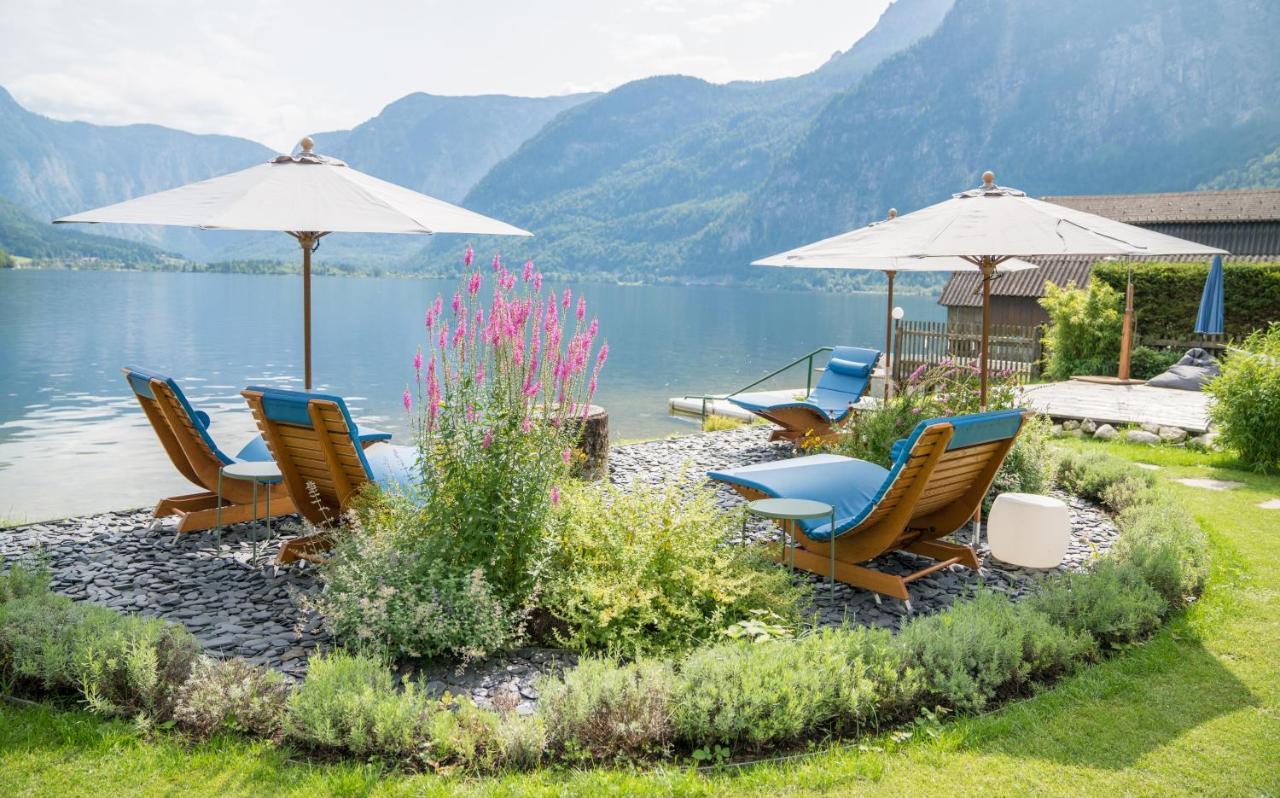 Glueck Am See - Apartment Mit Seezugang Hallstatt Exteriör bild