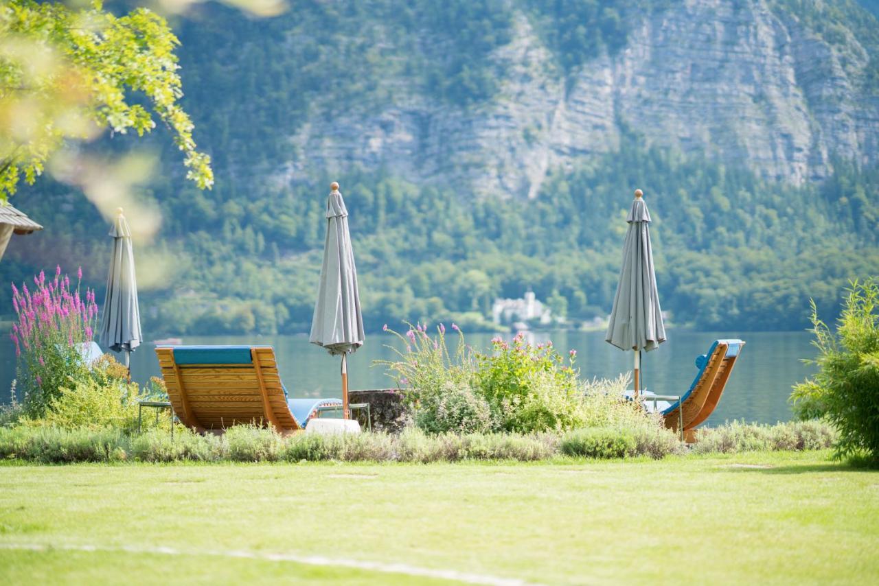 Glueck Am See - Apartment Mit Seezugang Hallstatt Exteriör bild